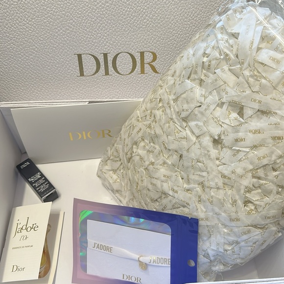 NEW Dior J'Adore White and Gold Ribbon with EDP and more - Picture 1 of 8